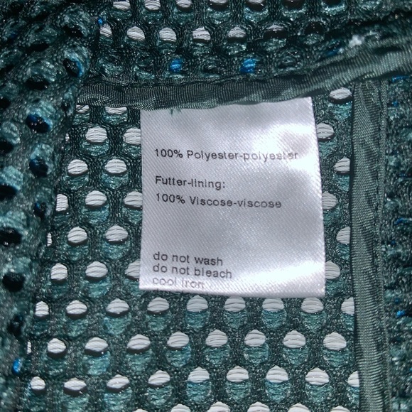 Akris Front-Zip Printed Mesh Knit Jacket - Picture 6 of 6